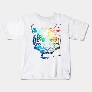 Galaxy Tiger Kids T-Shirt